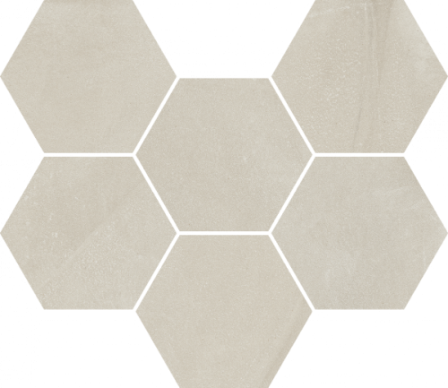Мозаика Italon Continuum 620110000187 Pure Mosaico Hexagon 25x29