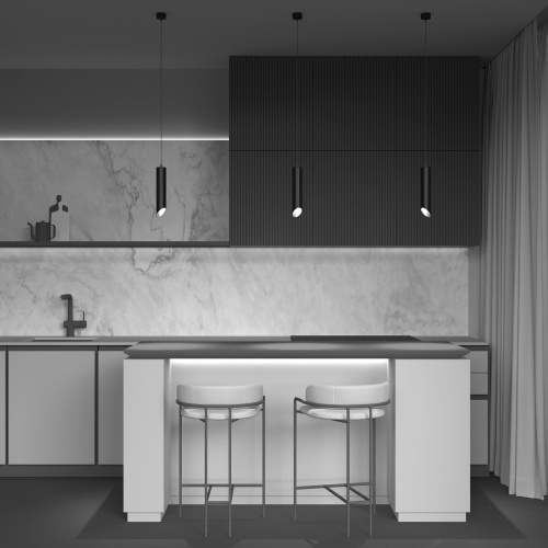 Подвесной светильник Maytoni Technical P044PL-01-40GU10-B фото 3