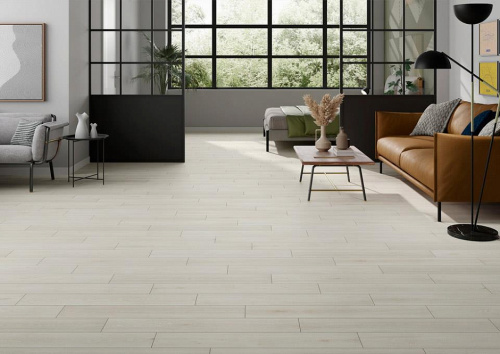 Керамогранит Keratile Nanotech Nordby White MT 23х120 Rect. фото 2