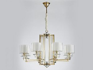Подвесная люстра Newport 4408+1/C gold фото