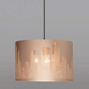 Подвесной светильник Eurosvet 50066/3 золотой фото