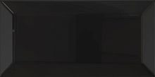 Плитка TAU Ceramica Biselado Classic Black BR 7,5х15 фото