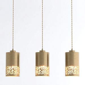 Подвесной светильник Eurosvet 50071/3 античная бронза фото