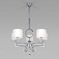 Подвесная люстра Eurosvet 60113/5 хром фото