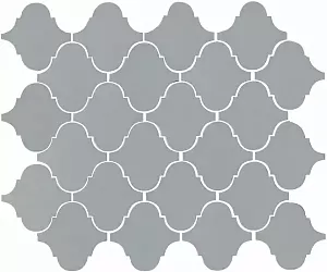 Плитка Kerama Marazzi Арабески глянцевый 65012 серый 26x30 фото