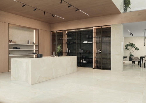 Керамогранит Atlas Concorde AJBO Marvel Onyx White Lapp. 60х120 фото 2