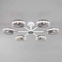 Люстра на штанге Eurosvet 70121/6 белый фото