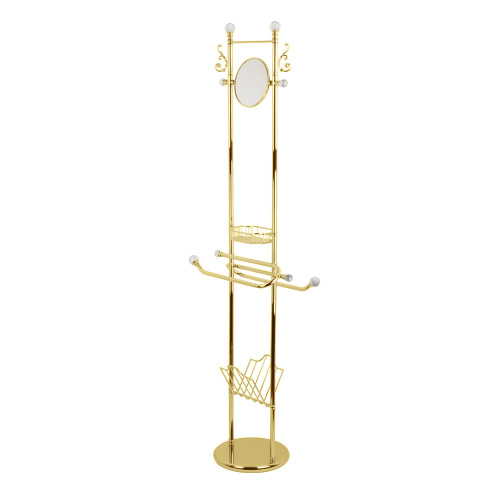 Стойка Migliore Cristalia высокая H175 см, золото/Swarovski 16849