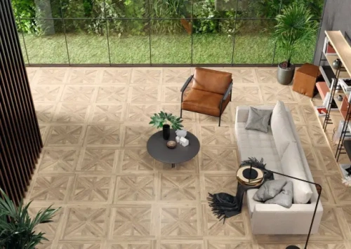 Керамогранит STN Ceramica Volte CAL5VOLEUDAA Haya Marquetry MT 75x75 фото 2