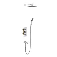 Душевая система встроенная с термостатом Timo Tetra-thermo SX-0199/00SM хром фото
