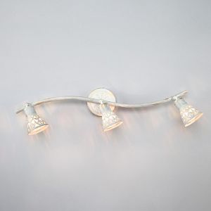 Спот Eurosvet 20027/3 белый с золотом фото