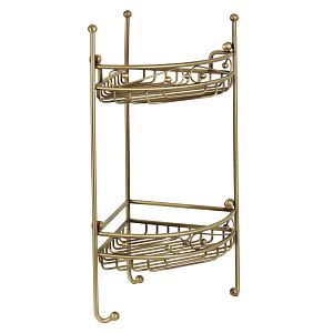 Решетка угловая Migliore Complementi ажурная, двойная L21xP21xH53 см, бронза 22936 фото