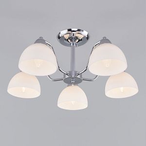 Люстра на штанге Eurosvet 30172/5 хром фото