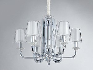 Подвесная люстра Newport 4606+3/C chrome фото