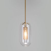 Подвесной светильник Eurosvet 50201/1 бронза фото