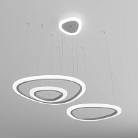 Подвесная люстра Eurosvet 90230/3 серебро фото