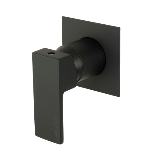 Смеситель скрытого монтажа Migliore Kvant монокомандный, черный матовый 30438
