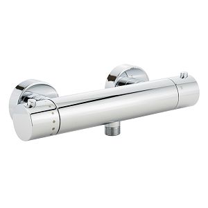 Смеситель для колонны Migliore Fortis монокомандный внешний, выход М3/4" (сверху), ручка сбоку, хром 18656 фото