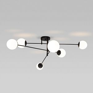 Люстра на штанге Eurosvet 30181/6 черный фото