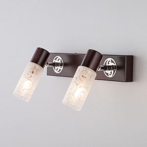 Спот Eurosvet 21130/2 хром/венге фото