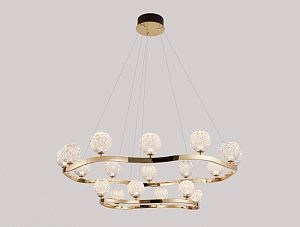 Подвесная люстра Newport 3818/S gold фото