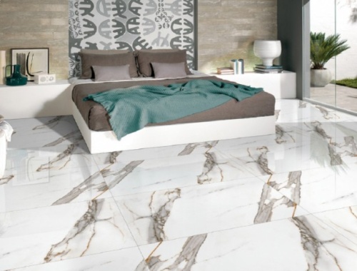 Керамогранит Varmora Granito Carrara White Glossy 600х1200 фото 2