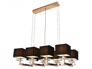 Подвесная люстра Newport 3208/S gold без абажуров фото