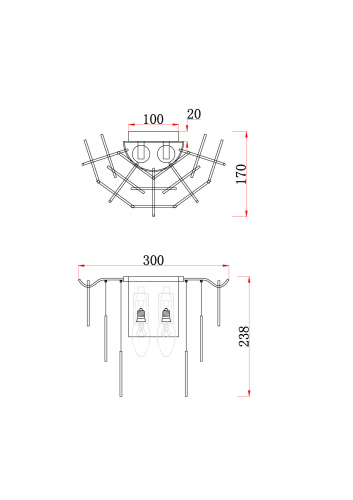 Настенный светильник (бра) Freya FR5104WL-02N фото 2