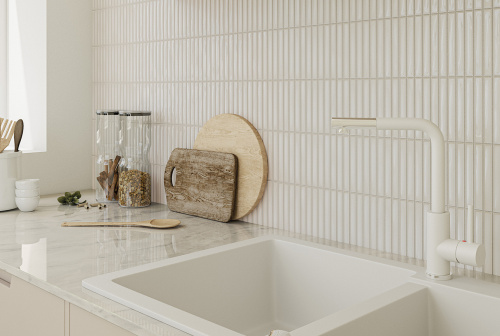 Керамогранит WOW Sweet Bars 130050 White Gloss 11,6х11,6 фото 2