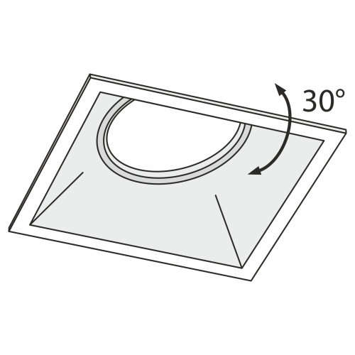 Встраиваемый светильник Maytoni Technical DL029-2-01B фото 8