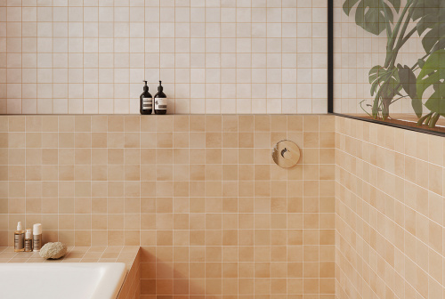 Керамогранит WOW Raster 131395 Grid M Off White 15х15 фото 2