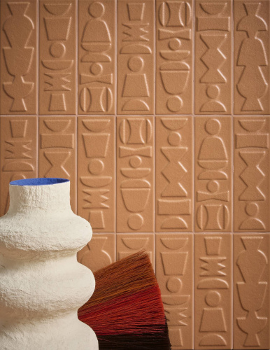 Керамическая плитка 41ZERO42 Nok 4101222 Totem Terra 6,5х20 фото 2