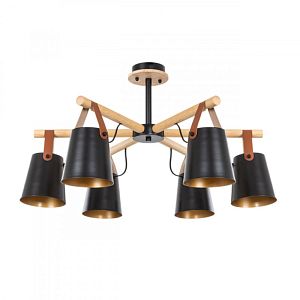 Люстра на штанге ARTE Lamp A7032PL-6BK фото