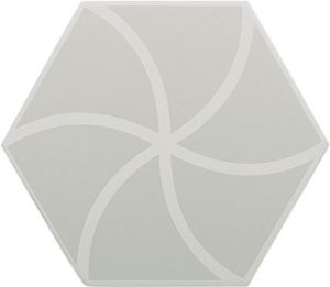 Керамогранит DNA Tiles Fancy 127012 Waves Grey 20х23 фото