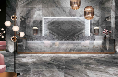 Керамогранит Cerdomus 75413 Supreme Charcoal Levigato Ret 60x60 фото 2