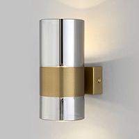 Бра Eurosvet 40021/1 LED латунь/дымчатый фото