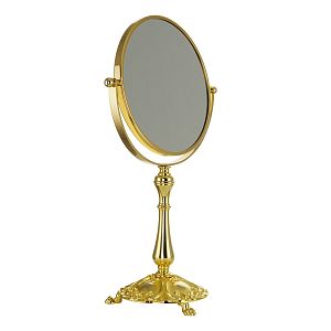 Зеркало Migliore Elisabetta оптическое настольное, H38 см золото 17066 фото
