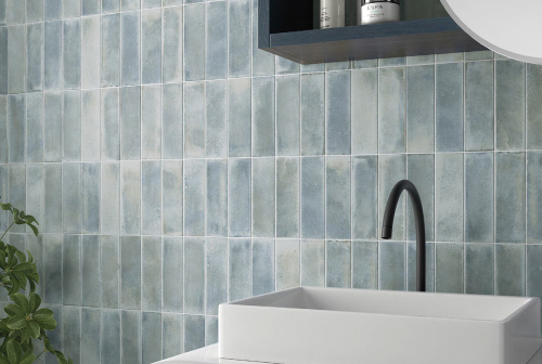 Керамическая плитка Equipe Raku 30689 Sea 6х18,6 фото 2