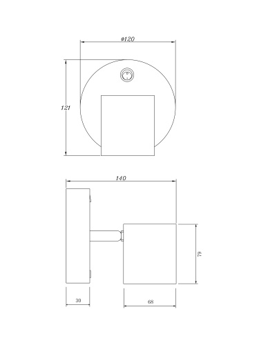 Спот Freya FR10006CW-L6MG фото 3