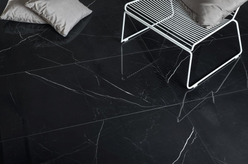 Керамогранит Ariostea Marmi Classici PK612547 Nero Marquine Lev Silk 120x60 фото 2