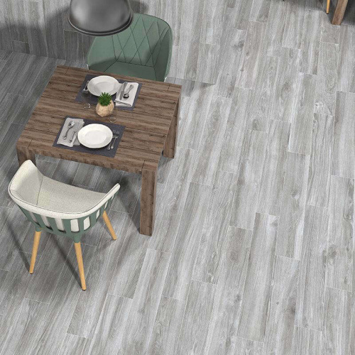 Керамогранит Ecoceramic Walkyria Pearl Rect 20x120 фото 2