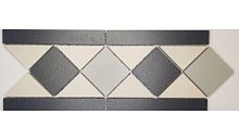 Плитка Metlaha Victorian Карина (Бордюр) 30.4х12.2 фото