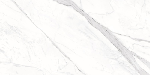 QUA Granite Calacatta 120x60 белый полированная фото 5