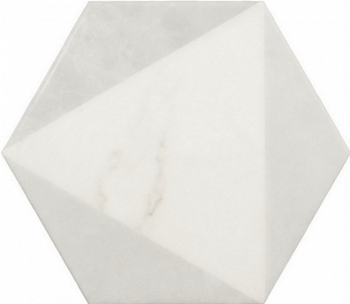 Керамогранит Equipe Carrara 23102 Hexagon Peak 17,5х20