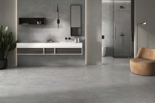 Керамогранит STN Ceramica Flax N30055 Grey Matt 59.5x120 фото 2