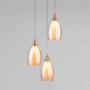 Подвесной светильник Eurosvet 50085/3 золото фото