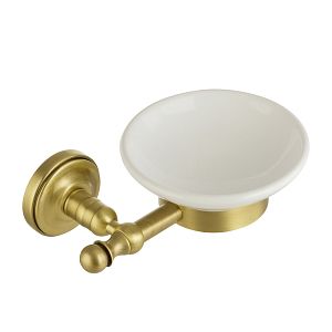 Mыльница Migliore Mirella настенная, керамика/бронза 17158 фото