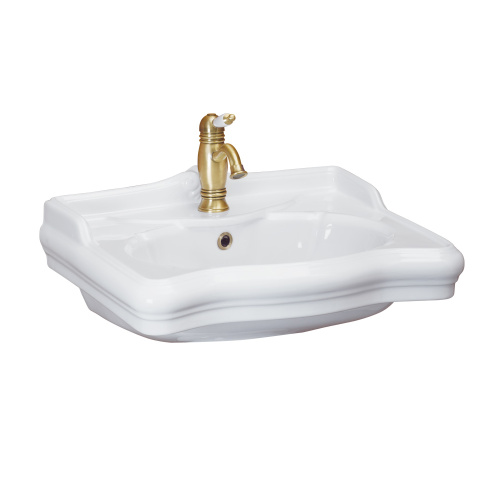 Раковина тюльпана Migliore Impero 60 см, белая керамика 20788