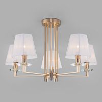 Люстра на штанге Eurosvet 60114/5 золото фото