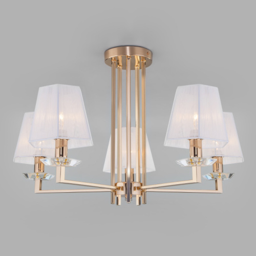 Люстра на штанге Eurosvet 60114/5 золото